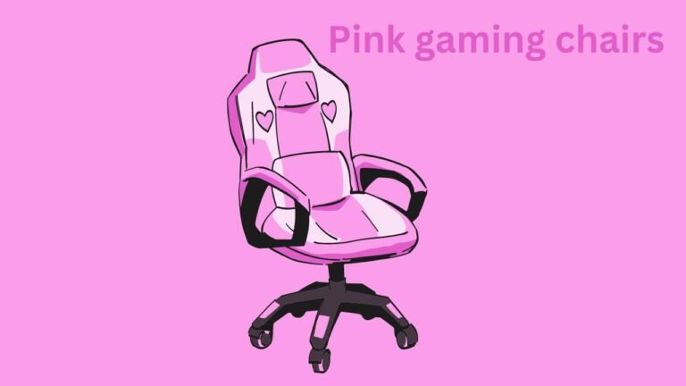 Pink gaming chairs